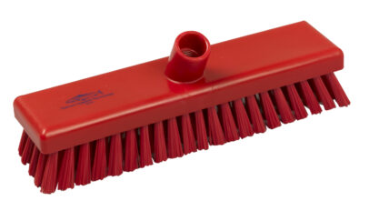 12” Floor Scrub – Stiff Fill (red)