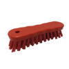 7” Economy Hand brush - firm (red)