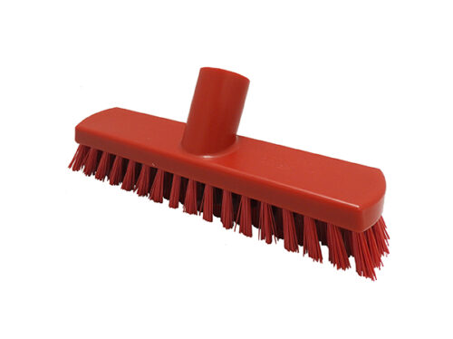8.5” Small Floor Scrub – Stiff Fill (red)
