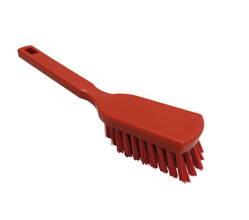 9” Utility Brush – Stiff Fill (red)