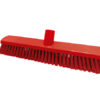 T15” Push Broom – Stiff Fill (red)