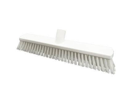 T15” Push Broom – Stiff Fill (white)