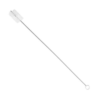 Wire brush 2"x30" white